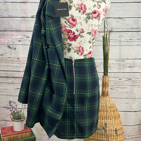 Parisian Tailored Blazer and Matching Skirt NWT Size 4 - Picture 4 of 12